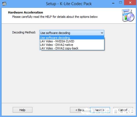 K-Lite Codec Pack 17.7.3 instal